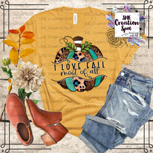 Load image into Gallery viewer, I Love Fall Most of All-Leopard Pumpkin