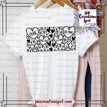Load image into Gallery viewer, Conversation Hearts T-Shirt