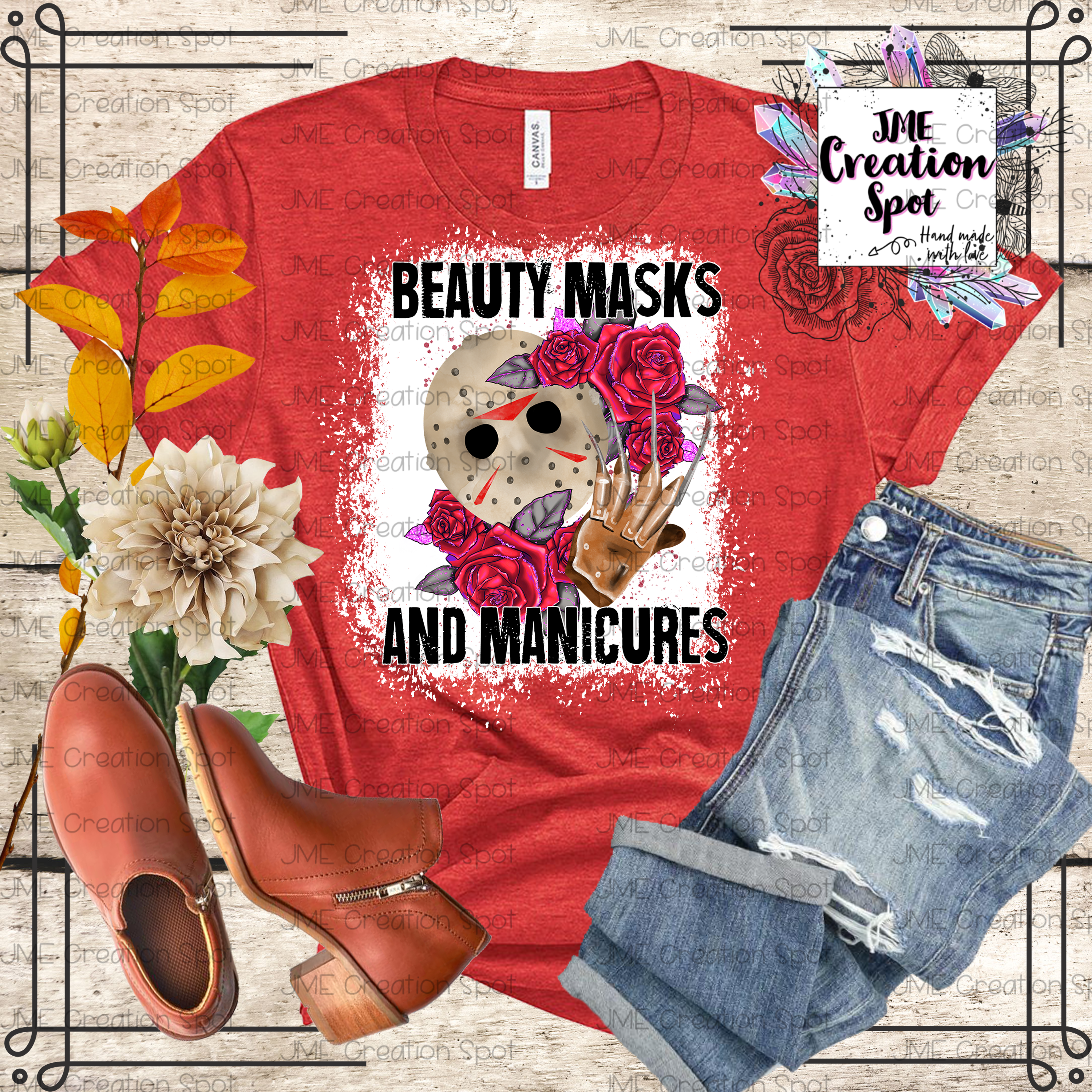 Beauty Masks and Manicures [Bleached]