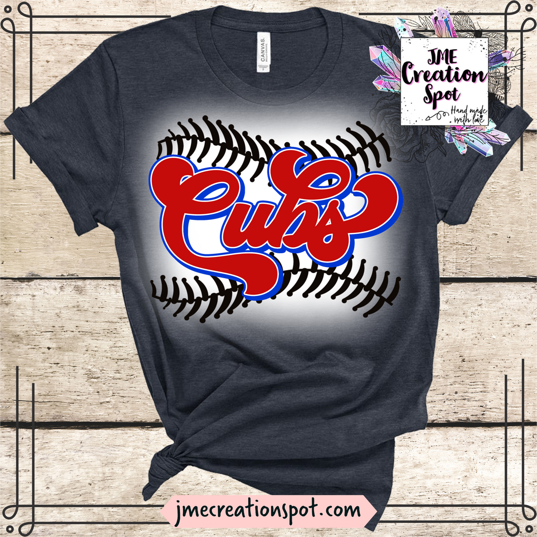 Baseball Cubs [Bleached]