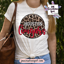 Load image into Gallery viewer, Houston Cougars Leopard Basketball [Alma Mater]
