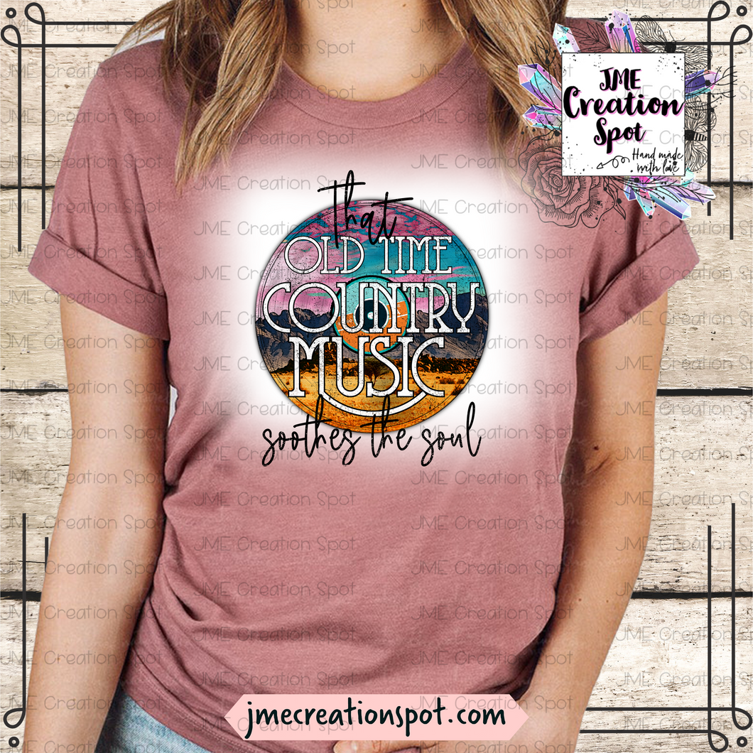 That Old Time Country Music T-Shirt [Bleached]