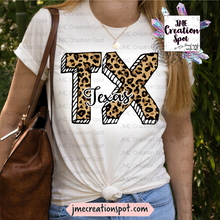Load image into Gallery viewer, Leopard State_Texas T-Shirt [Texas]
