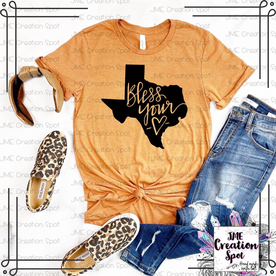 TX Bless Your Heart T-Shirt [Texas]