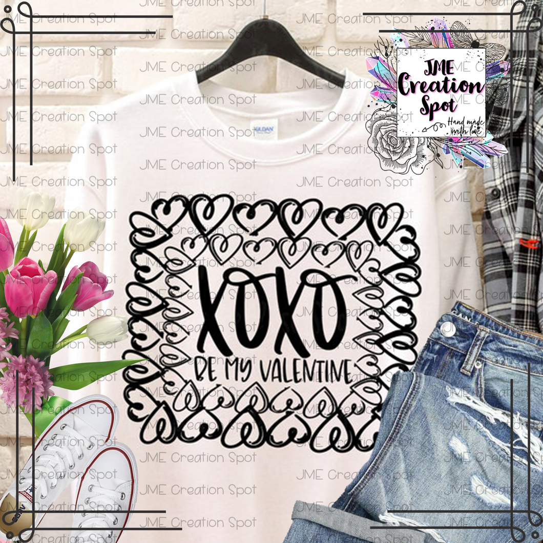 XOXO Be My Valentine T-Shirt