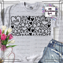 Load image into Gallery viewer, Conversation Hearts T-Shirt
