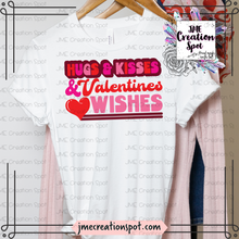 Load image into Gallery viewer, Hugs and Kisses_Valentine Wishes T-Shirt
